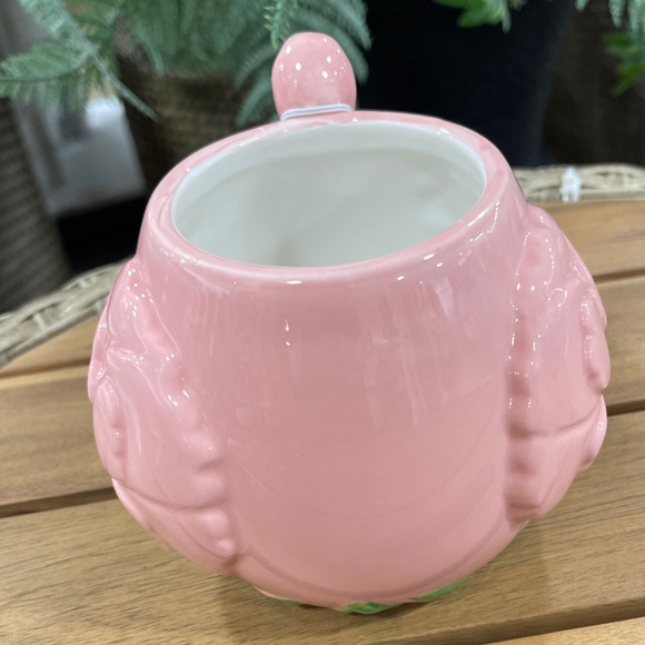Pink Flamingo Figural Lang Handpainted Ceramic Coffee Mug NWT - Picture 3 of 6